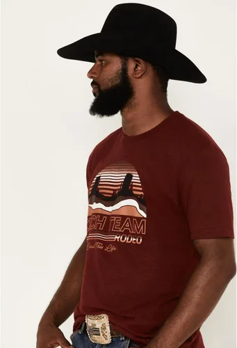 Vista 2 de Cinch Camiseta con logotipo de Lead This Life para hombre