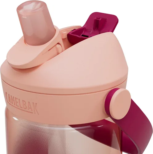 Vista 3 de CamelBak Thrive - Botella de agua con pajita de 20 onzas, color rubor amanecer