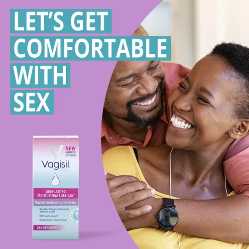 Vista 2 de Vagisil Prohydrate - Hidratante vaginal interno, gel y lubricante para mujeres, probado por ginecólogos, 8 unidades, paquete de 3