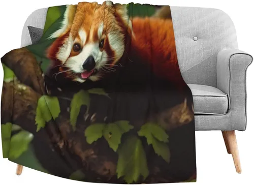 Vista 9 de Dujiea Manta de franela colorida con diseño de cachorros de perro carlino divertido de 40 x 50 pulgadas, manta súper suave y ligera para sofá