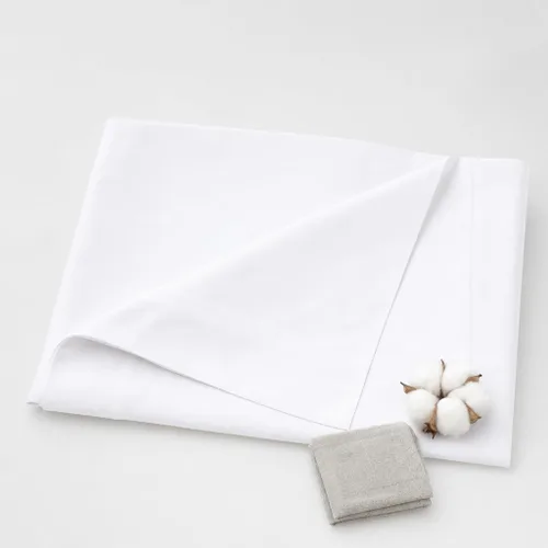 Vista 7 de Pacific Linens Juego de 12 fundas de almohada de percal suave, de lujo, sin arrugas, mezcla de algodón Polly de 200 hilos, ropa de cama de grado