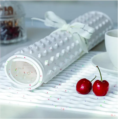 Vista 10 de CAKETIME Paquete de 2 tapetes de secado de platos de silicona multicolor para encimera de cocina, comedor, manteles individuales resistentes al