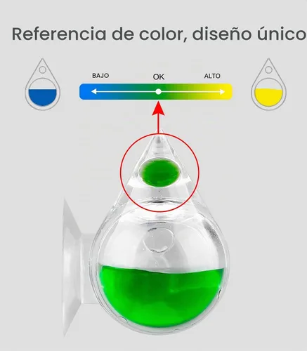 Vista 4 de Aquatic CO2 Drop Checker Forma Desmontable de Gota de Lágrima Sin Solución, Versión Actualizada Comprobador de caídas