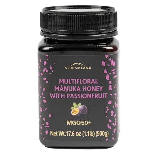 Vista 6 de Streamland Miel de trébol, miel de Nueva Zelanda 100% pura, sabor suave y suave, edulcorante natural, calidad premium, trazable de la mano a