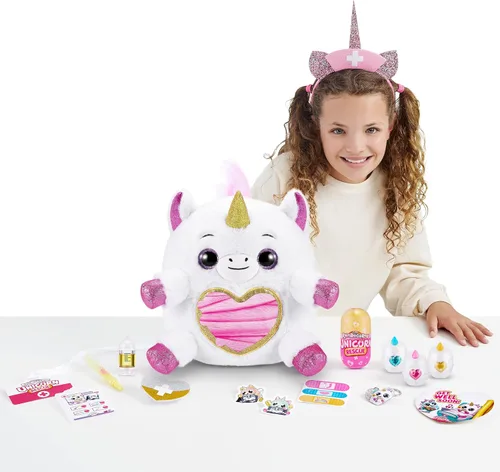 Vista 13 de Rainbocorns Unicorn Rescue Surprise - Peluche coleccionable de ZURU