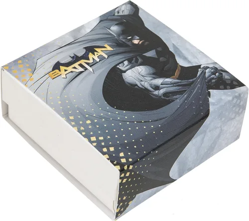 Vista 6 de DC Comics Joyas con licencia oficial para mujer, aretes de plata de ley con logotipo de Superman, Plata de ley
