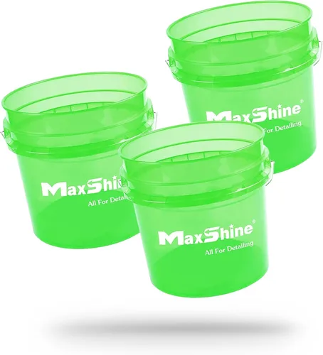 Vista 11 de Maxshine Cubo universal de detalles de 3.5 galones, cubo de lavado de autos para lavado sin arañazos, almacenamiento de garaje y soporte