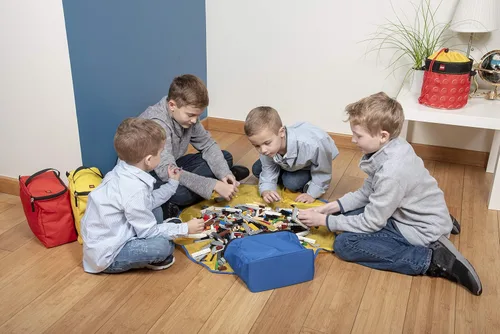 Vista 3 de LEGO Bolsa de 4 piezas y tapete de juego, Multi, Talla única