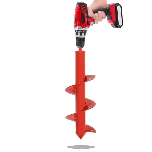 Vista 11 de Broca de taladro para plantar – Broca en espiral de 1.6 x 16.5 pulgadas – Herramienta para plantar bulbos – Taladro hexagonal de 3/8 pulgadas