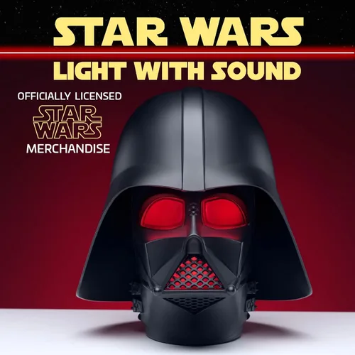 Vista 2 de Paladone Star Wars Darth Vader - Luz con sonido - Con licencia