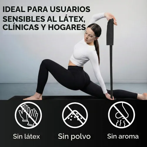Vista 4 de THERABAND Banda de resistencia, rollo de 50 yardas, banda elástica de látex para ejercicio, estiramiento, terapia física, yoga, pilates