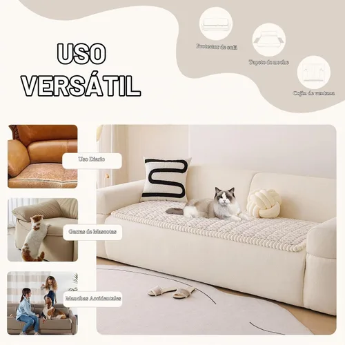 Vista 5 de DREAMINGO Fundas de sofá para mascotas, fundas antideslizantes y mullidas para sofá de perro, lavables geométricas y jacquard, protector de cojín 1#