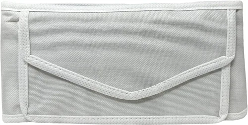 Vista 8 de Zenia Cinturón ajustable Ihram de tamaño libre con soporte para teléfono Cinturón antirrobo para Hajj Umrah, Blanco