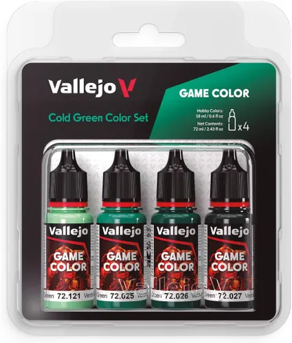 Vista 21 de Vallejo - Set de pintura para cuero Juego de color Contiene 4 botellas de 18 ml (0.60 fl.oz.)
