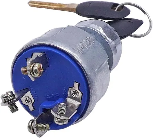 Vista 2 de 9G7641 Nuevo interruptor de encendido con 2 llaves compatible con D250E D300E D350E AIPICO