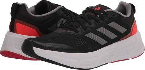 Vista 7 de adidas Tenis de correr Questar para hombre, NegroHierro MetálicoCarbono.