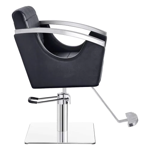 Vista 4 de Dir Salón de estilo silla de diseño europeo salón de belleza hidráulica silla Bello Negro