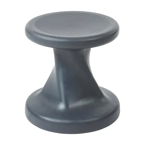 Vista 18 de ECR4Kids Taburete giratorio Wobble, altura del asiento de 14 pulgadas Negro