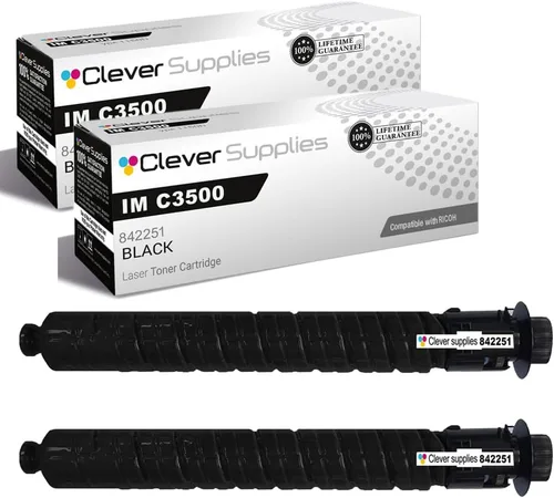 Vista 73 de CS - Cartucho de tóner compatible para Ricoh C220 406046 Color negro láser Aficio SP C220 Aficio SP C220A Aficio SP C220DN Aficio SP C220N Aficio SP