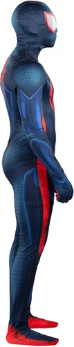 Vista 8 de Marvel Spider-Verse 2 - Disfraz de Miles Morales Zentai para adulto