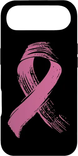 Vista 27 de iPhone 16 Cinta Rosa Cáncer de Mama - Estuche de Concientización sobre el Cáncer de Mama