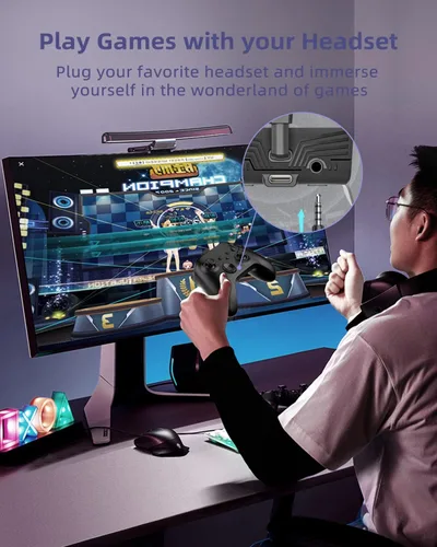 Vista 6 de Paletas de control para Xbox One SX, paletas AOLION con función de memoria2 teclas de programaciónconector de audio de 0.138 in, paletas