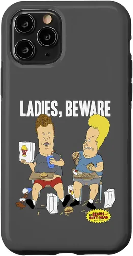 Vista 27 de iPhone 16 Beavis and Butt-Head Ladies Beware Case