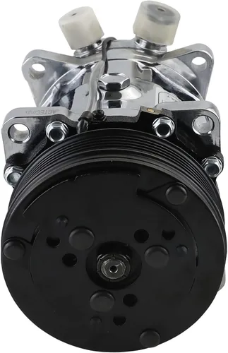 Vista 2 de Compresor universal del A/C con la correa serpentina del embrague de 6PK SD 508 5H14 R134A cromo