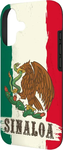 Vista 2 de Sinaloa Mexico Flag Sinaloa Case for iPhone 17