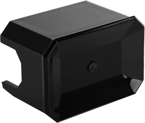 Vista 4 de Dicunoy Juego de 8 soportes para paquetes de azúcar, organizador de plástico negro para restaurante, bolsa de azúcar, paquetes de edulcorantes, caja
