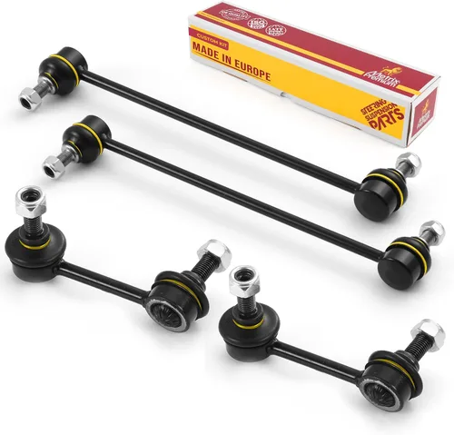 Vista 76 de Metrix Premium Chassis Parts - Kit de 4 piezas de barra estabilizadora delantera y trasera con enlace de extremo de barra estabilizadora para Ford