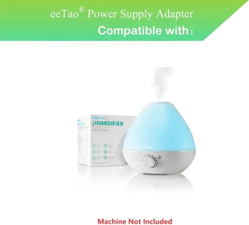 Vista 2 de Adaptador de repuesto de 24 V compatible con Frida Baby FB9080 3 en 1 humidificador de niebla fría para bebé Modelo: IVP2400-0500W IVP24000500W