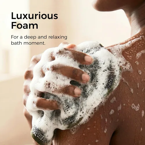 Vista 4 de ZOMCHI Paquete de 3 Paños Exfoliantes, Paños de Lavado Facial y Corporal Premium con Suavidad y Exfoliación en Dos Lados, Paños de Baño para Mujeres