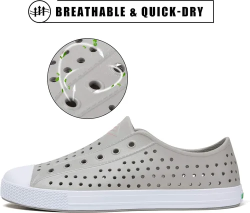 Vista 2 de SAGUARO Women's Men's Water Shoes Slip-On Garden Shoes Quick Dry Beach Aqua Shoes Lightweight Breathable Clogs