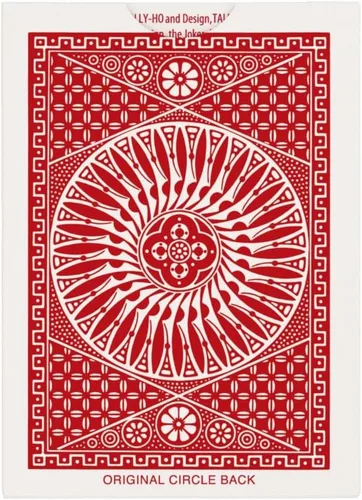 Vista 4 de Tally Ho Cartas de juego con espalda circular (el color puede variar)