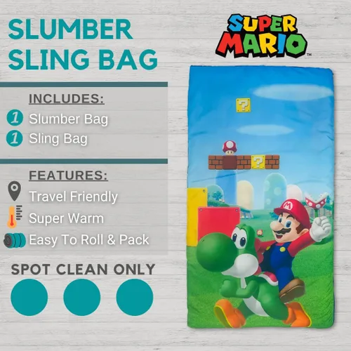 Vista 2 de Franco Slumber-Bags - Juego de 2 bolsas para dormir y bolsa de dormir para niños