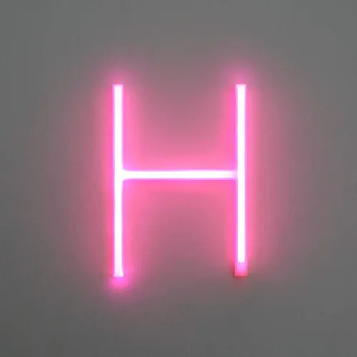 Vista 10 de Letrero de neón, letras de neón, letras del alfabeto de neón iluminadas, letras con luces LED, letras de marquesina iluminadas, batería, USB, rosa