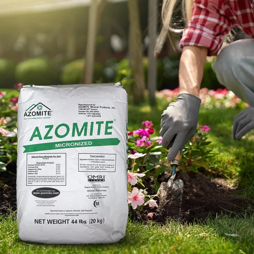 Vista 5 de Azomite Raw Supply polvo mineral orgánico de traza 44LB micronizado, blanco