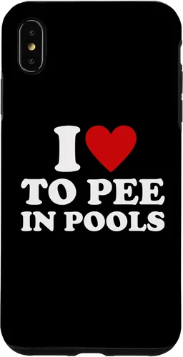Vista 10 de iPhone 13 I Love To Pee In Pools I Heart To Pee In Pool Case