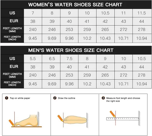 Vista 7 de SIPUHK Zapatos de agua para hombre y mujer, de secado rápido, sin cordones, para natación, surf, buceo, playa, piscina, deportes acuáticos, caminar