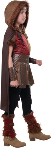 Vista 2 de Disfraz de Halloween vikingo para niñas de Dragon Trainer