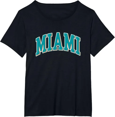 Vista 30 de Miami - Hometown Pride - Diseño retro - Camiseta clásica