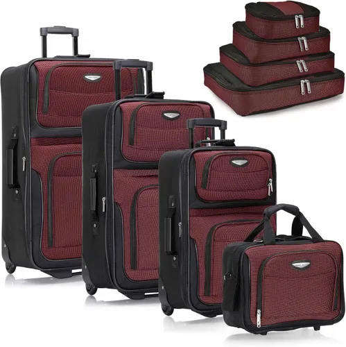Vista 15 de Travel Select Amsterdam - Equipaje vertical y expansible con ruedas, marino