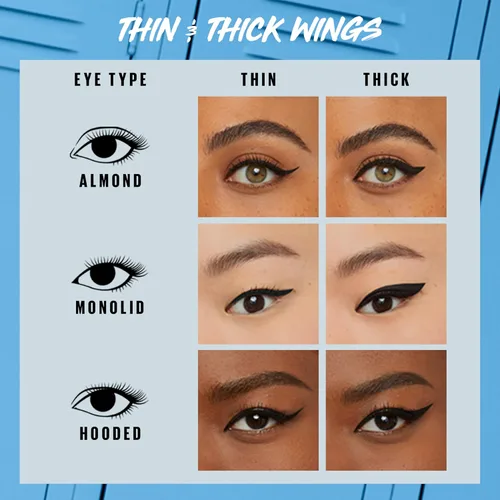 Vista 8 de Maybelline Eyestudio Master Precise All Day - Delineador líquido impermeable para todo el día, negro, 2 unidades (el embalaje puede variar)