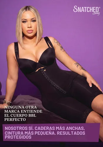 Vista 4 de Snatched Body Etapa 1 Faja Postcirugía, Fajas Colombianas Moldeadoras Negro