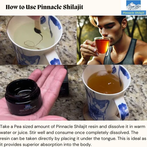 Vista 5 de Pinnacle - Resina Shilajit de grado dorado de alta calidad, 100% Shilajit del Himalaya de Gilgit Baltistan, potente energía natural, enfoque y apoyo