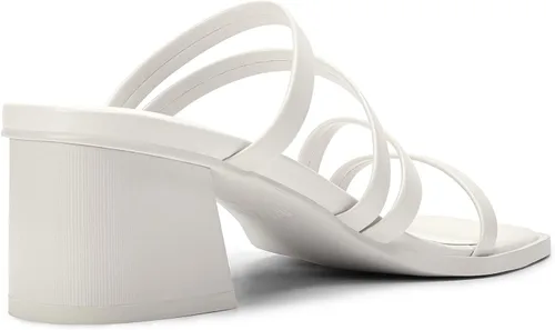 Vista 4 de DREAM PAIRS - Sandalias con correas para mujer, con punta abierta, tacón bajo y grueso