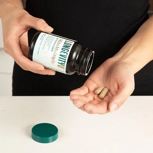 Vista 4 de MitoMultiply - Soporte mitocondrial con glutatión, SOD, catalasa, NADH, Bacillus Subtilis - Aumenta la energía celular, absorción, biodisponibilidad