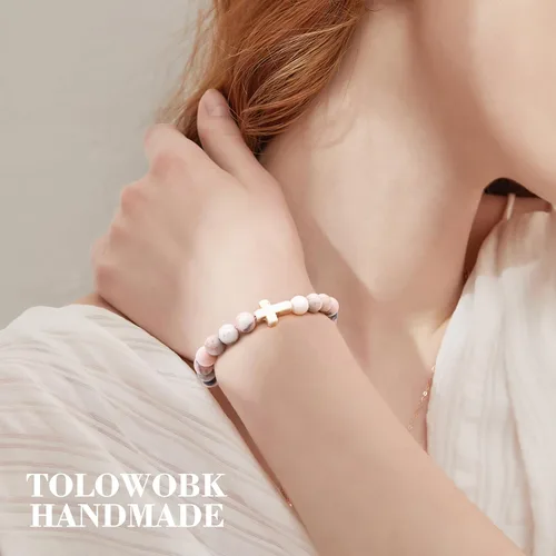 Vista 78 de Regalos navideños para niños, niñas adolescentes, mujeres, linda pulsera de cruz para niñas, regalos de Navidad cristianos para mujeres, ideas