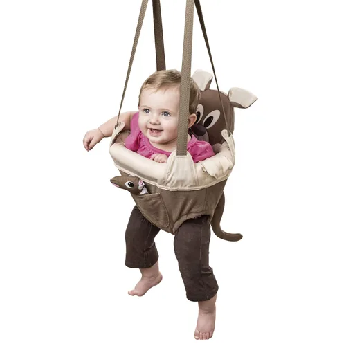 Vista 10 de Evenflo exersaucer Puerta Jumper ajustable bebé Bouncer Doorway Fun Swing Jump Asiento búho 100% Kids seguridad, fuerte Productos de calidad RÁPIDO